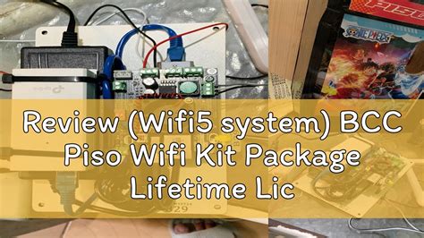 Piso Wifi Kit with lifetime license .
